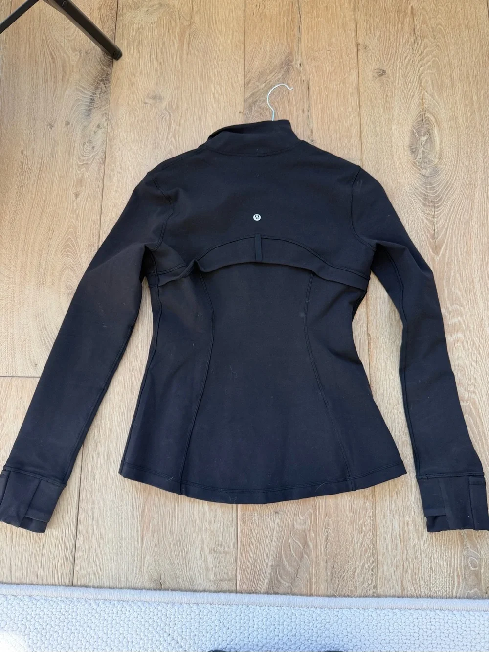 lululemon athletica Black Fitted Zip-Up Utility Jacket